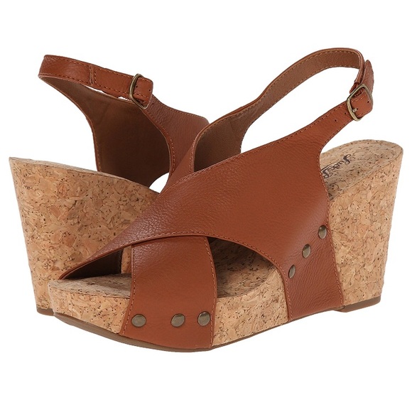 Lucky Brand Women’s Minari Cork Wedge Sandal - Picture 3 of 8